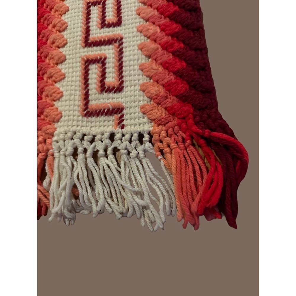 HAMDMADE  Crochet  Vintage Blanket Throw - Picture 5 of 5